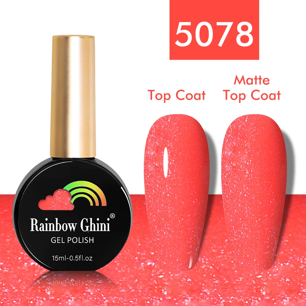 2023 Regenbogen Ghini 15ml Neon Gel Nagellack Süßigkeiten Fluoreszenz Farben semi permanente UV-Lack Hybrid Gel Farbe Nail Art Leim Bar
