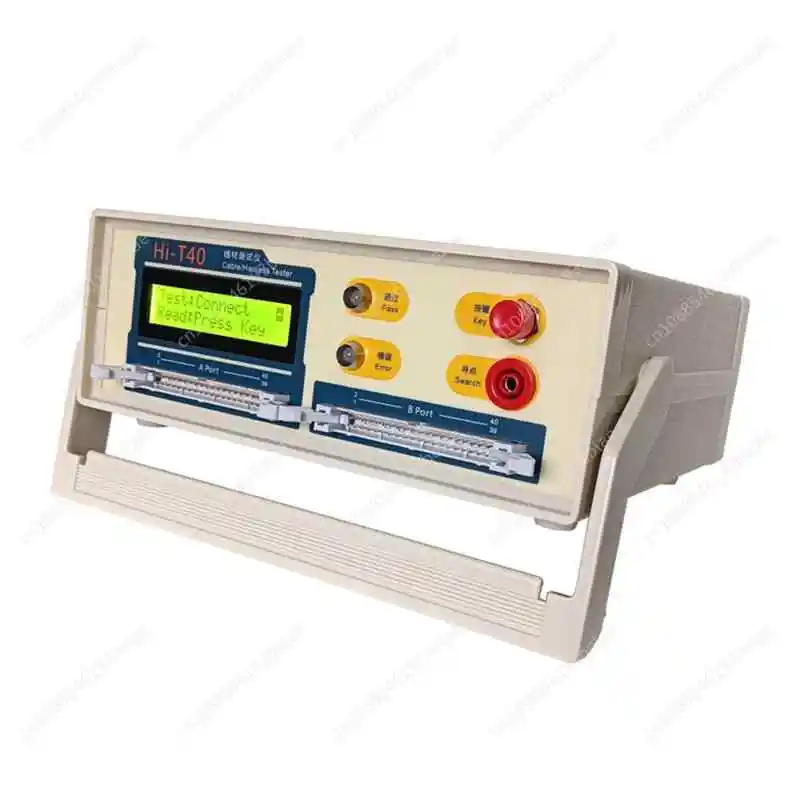 Hi-T40 Wire Testing Machine Harness Conduction Integrated Electrical Tester Cable USB on Off Short Circuit Dislocation Detector