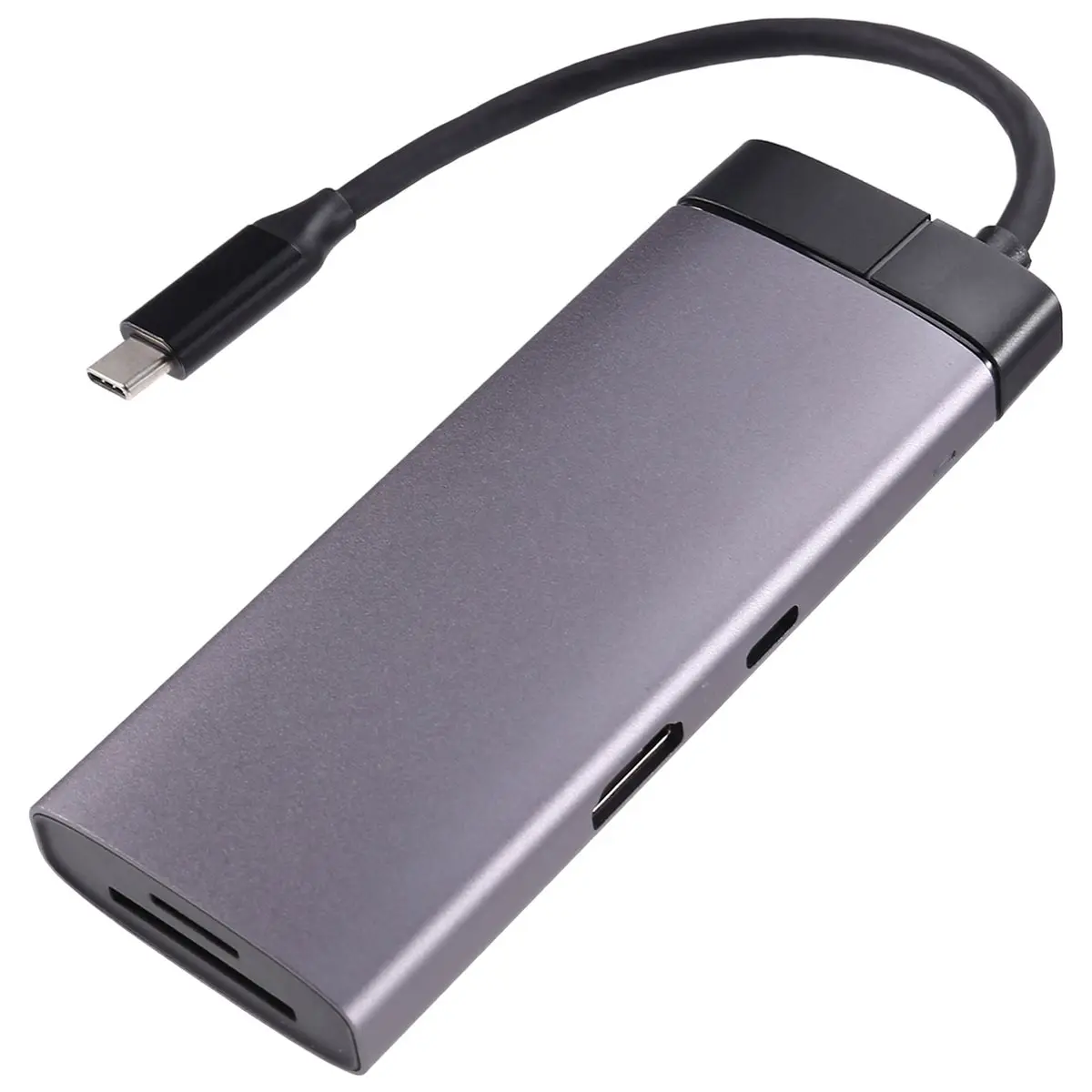 DT81 USB C HUB Type C to HDMI-Compatible 7 in 1 4K 30HZ Type C Docking Station for Lenovo Xiaomi Air Macbook Air M1 Adapter