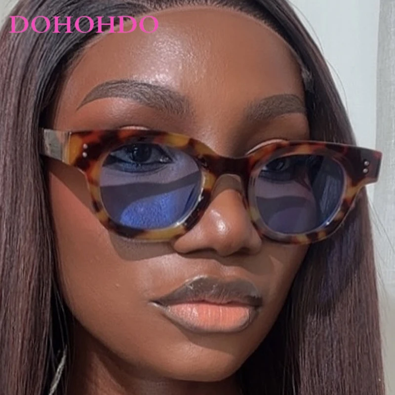 

Classic Oval Rivets Decoration Sunglasses Women Men Fashion Retro Luxury Brand Designer Outdoor Fishing Shade Sun Glasses UV400