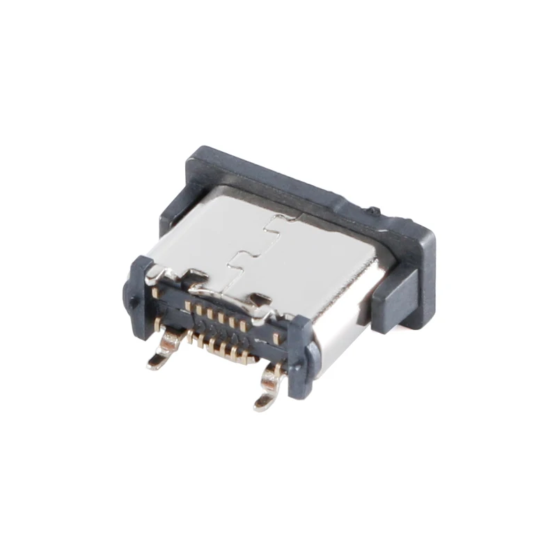 10Pcs USB 3.1 Type c 16P Female Socket Connector 5A SMT USB Connector for fast charger adapter DIY Type