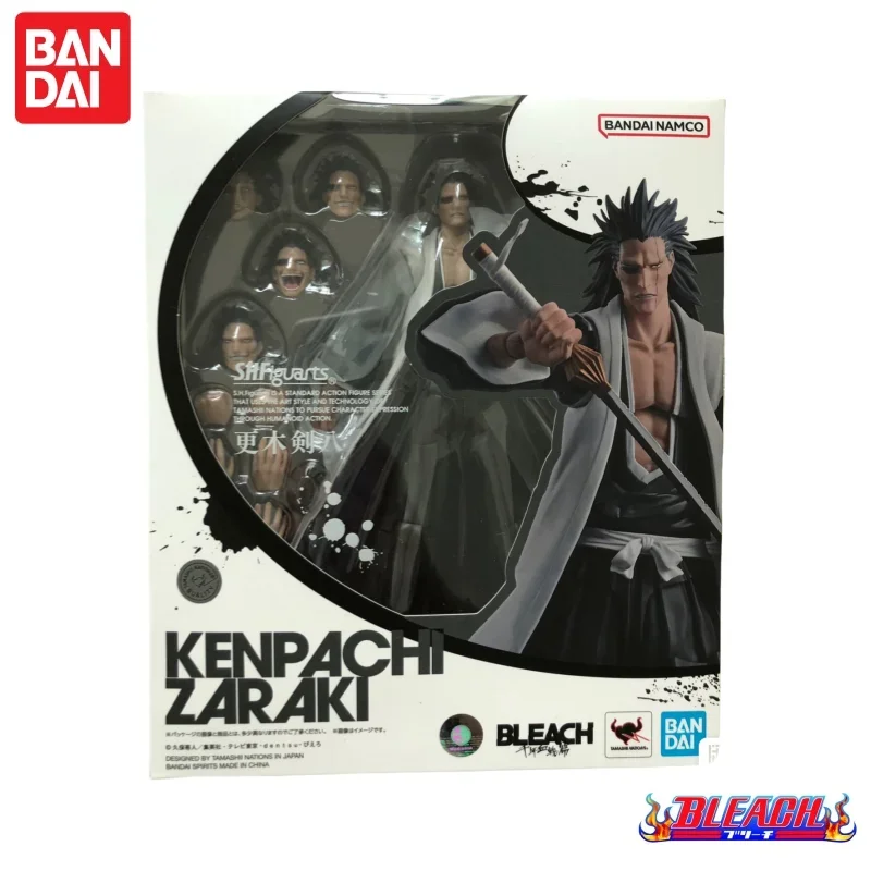 

Spot SaleIn Stock Bandai Original Bleach Zaraki Kenpachi Shfiguarts Mol Doll Brand New Boxed Anime Action Figures Toys Action Fi