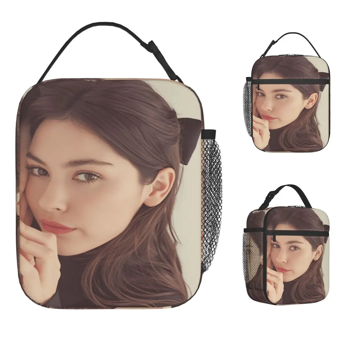 

Сумка для обеда Singer Gracie Abrams для мужчин, дизайнерская коробка для завтрака, офисная сумка-холодильник для отдыха, удобные оксфордские термосумки для обеда