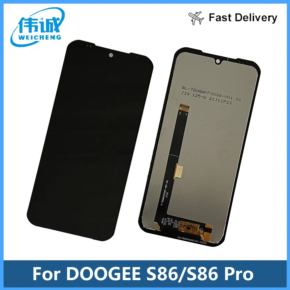 6.1 Inch DOOGEE S86 Pro LCD Display + Touch Screen Digitizer Replacement Part For DOOGEE S86 LCD Screen