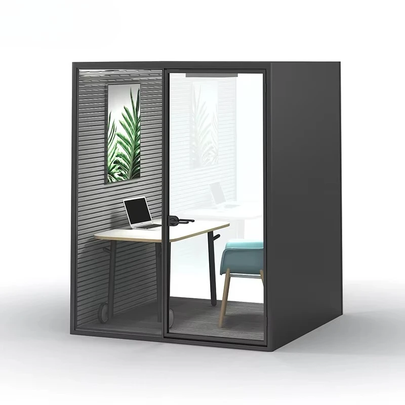 Acoustic Cabin Telephone Booth Mobile soundproof room Conference Booth Private Workspace for Studio Recording Use Silent
