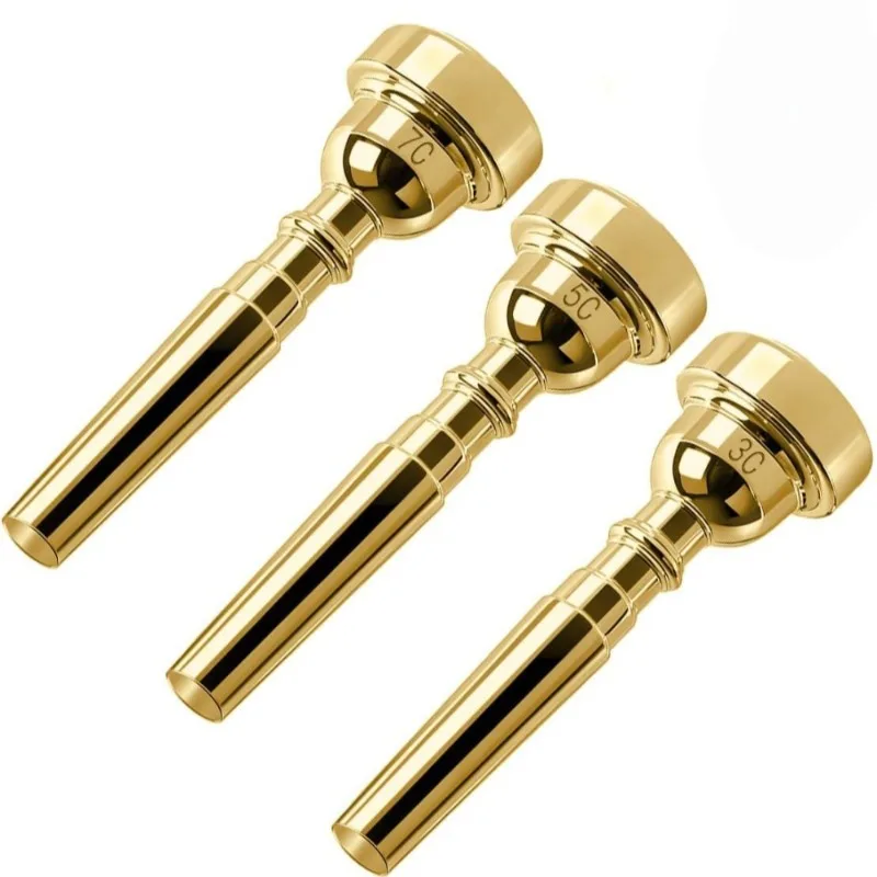 3C/5C/7C Trumpet Mouthpiece General Trumpet Mouthpiece Labor-saving Precision Horn Mouth Brass Instruments Replacement Parts