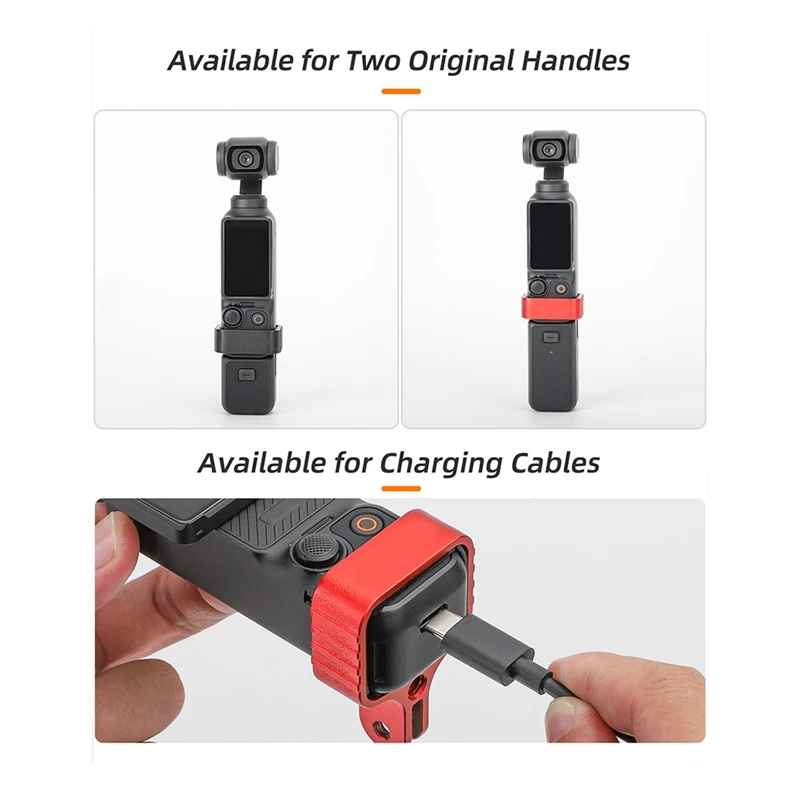 OSMO POCKET3 金属多機能便利な拡張アダプタヘッドカメラ固定ベゼルブラケット部品アクセサリー黒