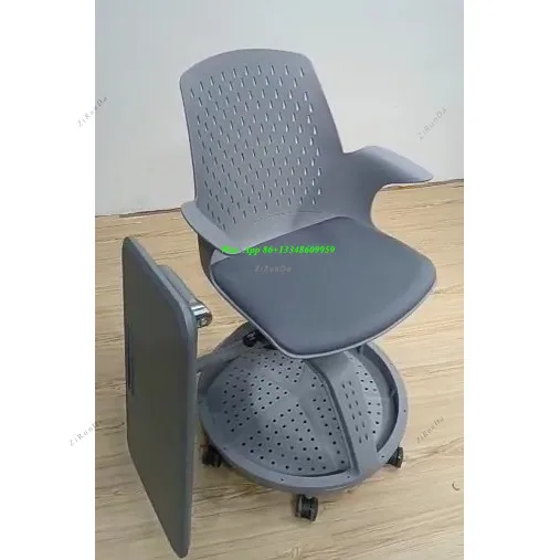 Multifunctional Computer Chair Plus Tablet Conference Office Chair Rotation Training Institution Home