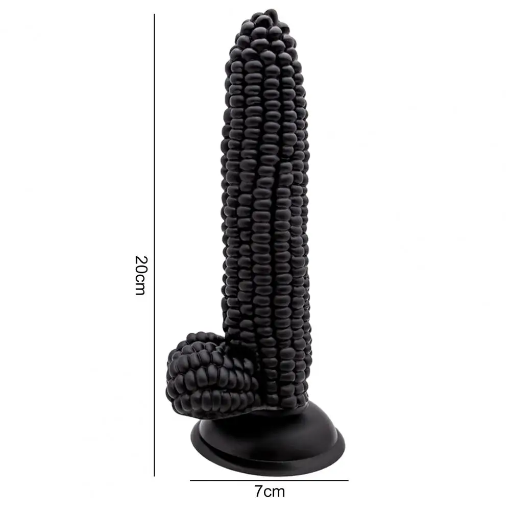 Realistic Dildo Powerful Suction Cup Big Penis Fake Cock Corn Large Particles G-spot Vagina Massage Sex Toys for Women