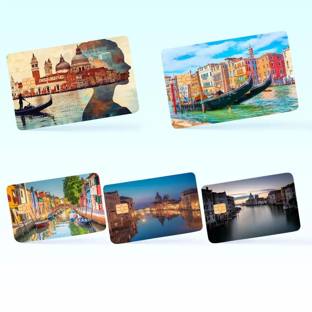 Venice Italy Perfect Gift Ide merch  layout  Cover Credit Card Stickers   Distinctive design
