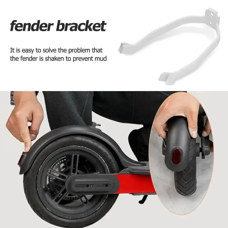 Front Rear Back Fender Mudguard Suppor Bracket Shockproof Accessories For Xiaomi M365 /Pro Electric Scooters Rear Fender Bracket