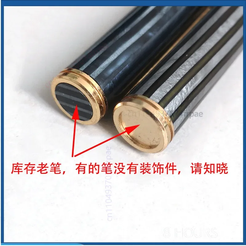 Vintage For Hero 261 Celluloid Zebra Pattern Iridium Pen Large Open 0.4mm Extra Fine Nib Old Stock（3pcs）