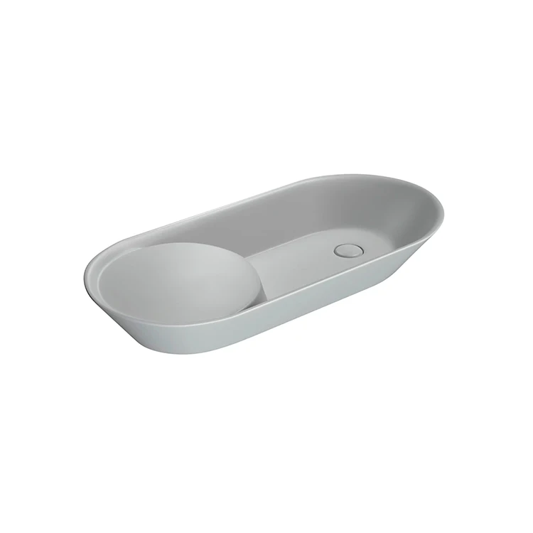 Modern oval freestanding bathroom sink, high quality, factory direct supply