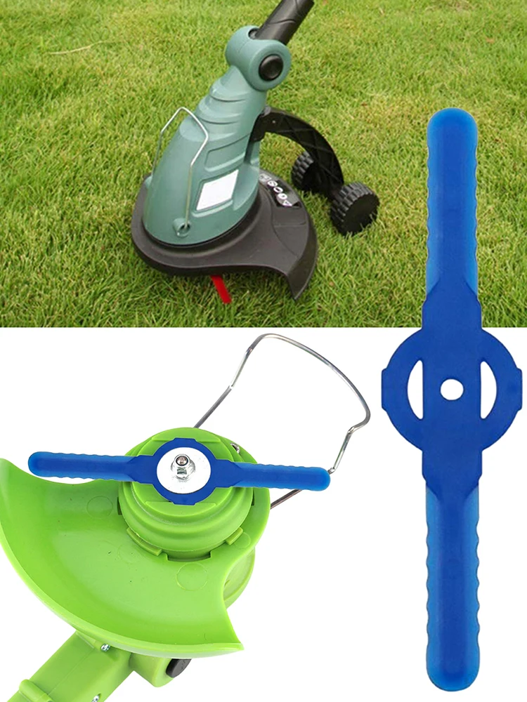 60個入り除草機用ブレード、耐摩耗性プラスチック製草刈りブレード、多目的芝生除草ブレード、草刈り機・芝刈り機用