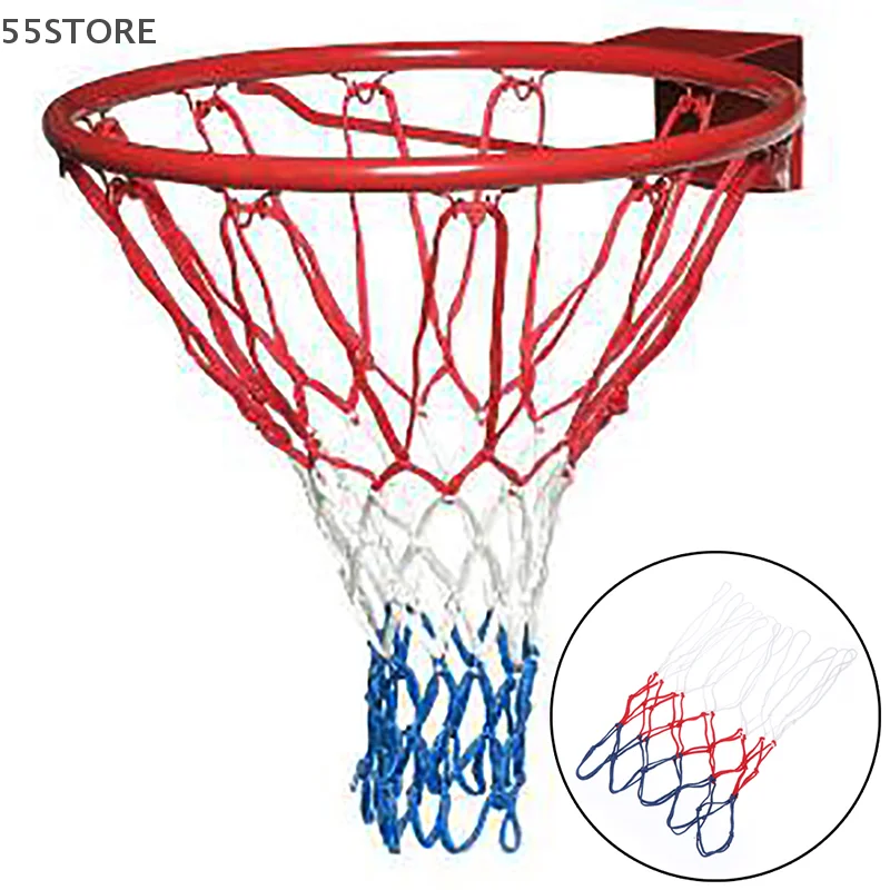النايلون القياسية كرة السلة صافي هوب الهدف حافة القياسية لحوامل كرة السلة