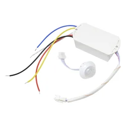 110V 220V Body Motion Sensor Human Body Sensor Switch Automatic IR Infrared Light Lamp Control Switch Module Power Supply