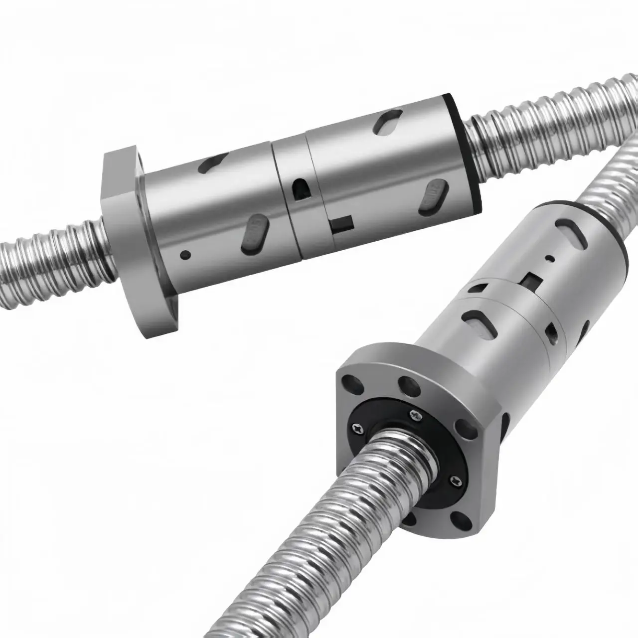 

250-1000mm Roller Ballscrew with Double Ball Nut C5 Ball Screw Machined DFU2505 CNC for Precision Machining Parts RM2505