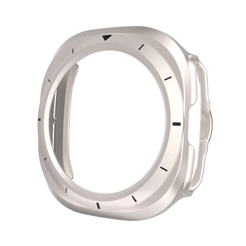 Funda protectora para Samsung Galaxy Watch 7 Ultra 47mm, cubierta dura de PC, sin película de pantalla, accesorios de parachoques