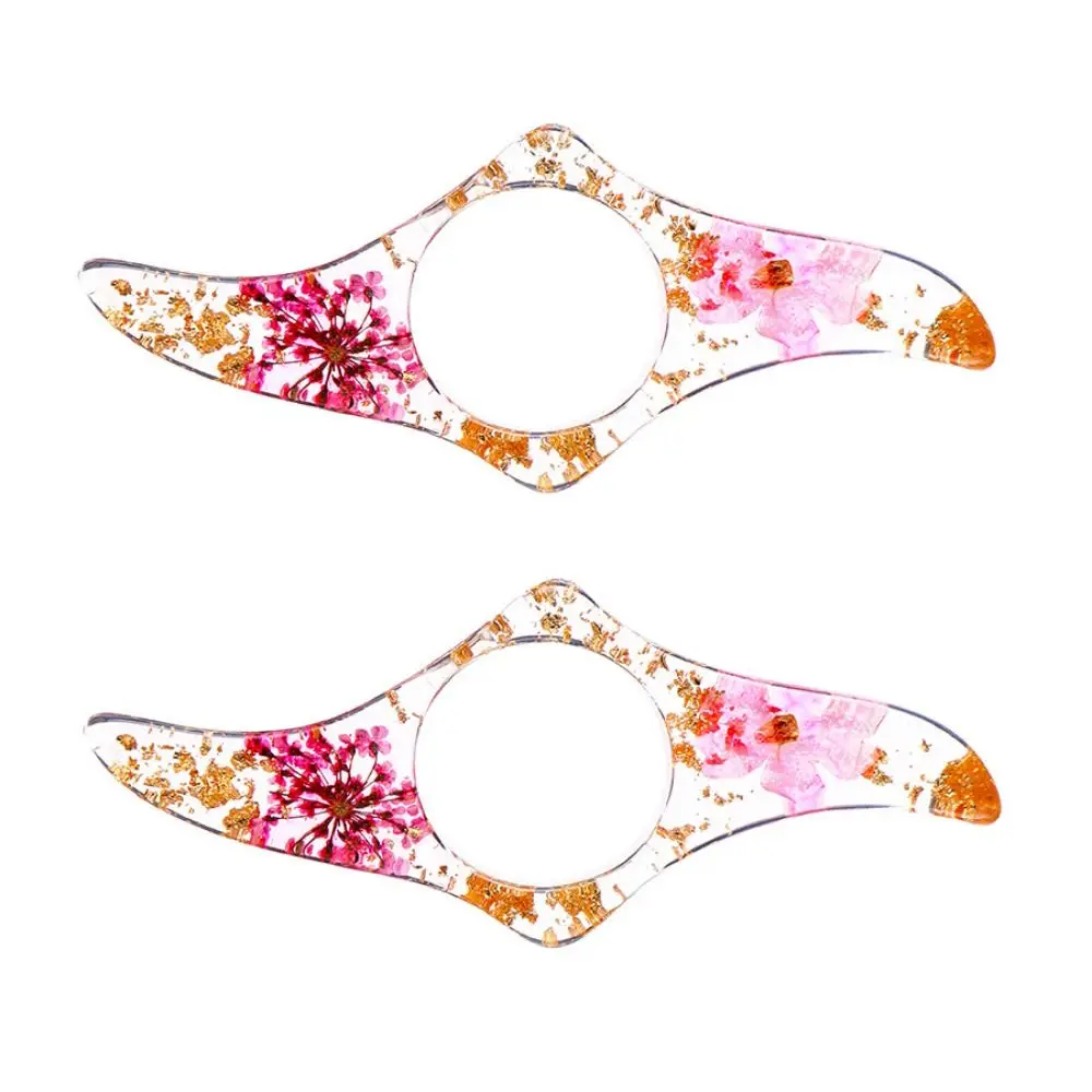 Acrylic Thumb Book Support Dried Flower Multi-function Thumb Book Brace Smooth Colorful Book Page Holders Book Marker