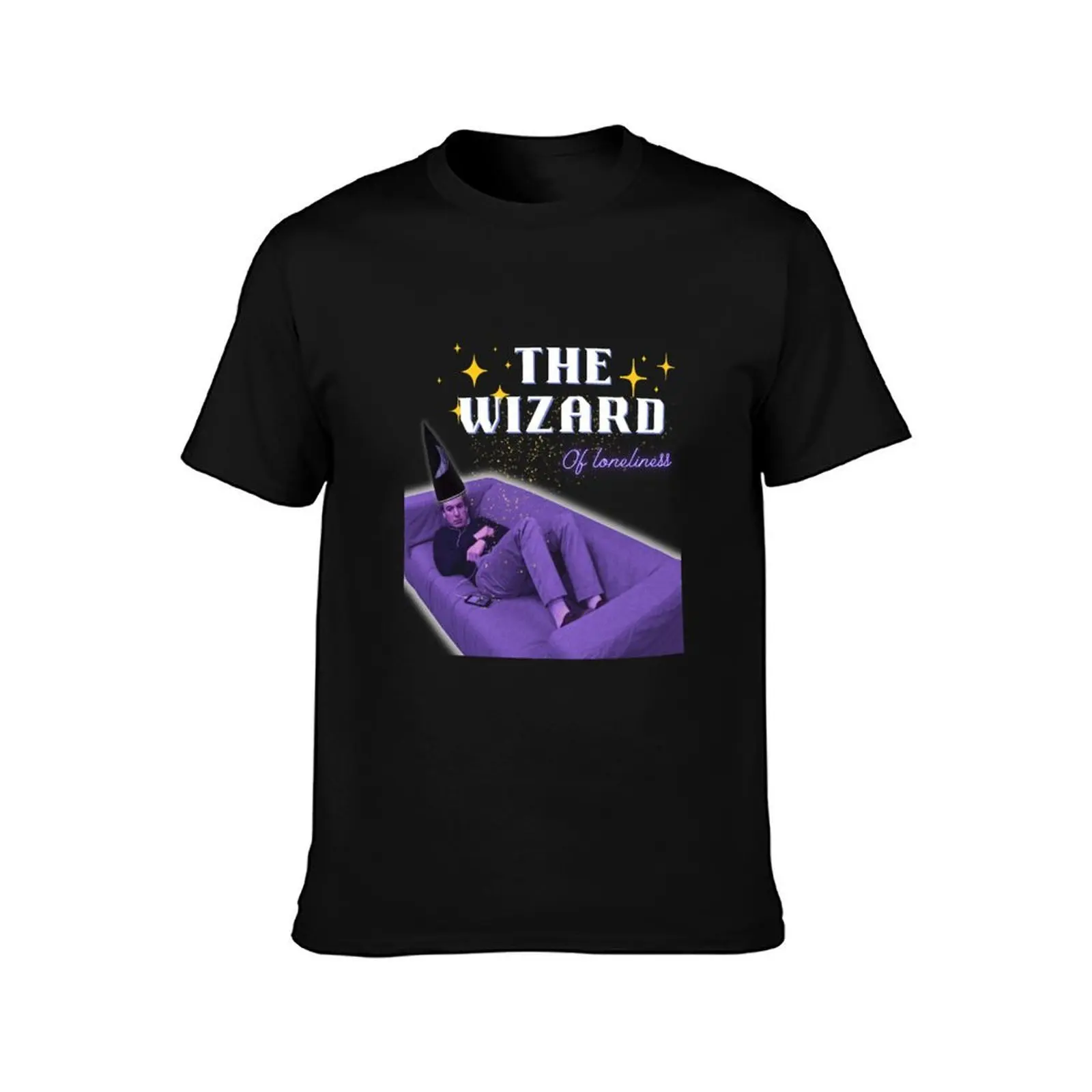 The wizard of loneliness T-Shirt, Summer Casual Cotton Tee, Oversized Streetwear Tops, Vintage Graphic Print, Unisex Men Women