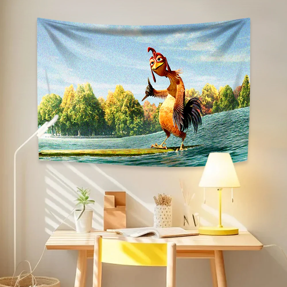 Chicken Joes Tapestry Funny Meme Flag Home Decoration Aesthetic Anime Game Posters Art Wall Hanging Background Cloth For Home