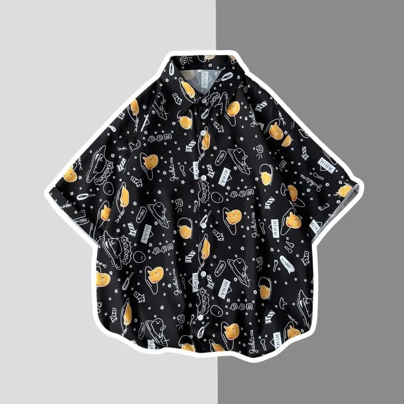 

Модная повседневная свободная футболка с цветочным принтом для пляжа, летняя одежда из полиэстера, не требующая глажки, из полиэфирного волокна