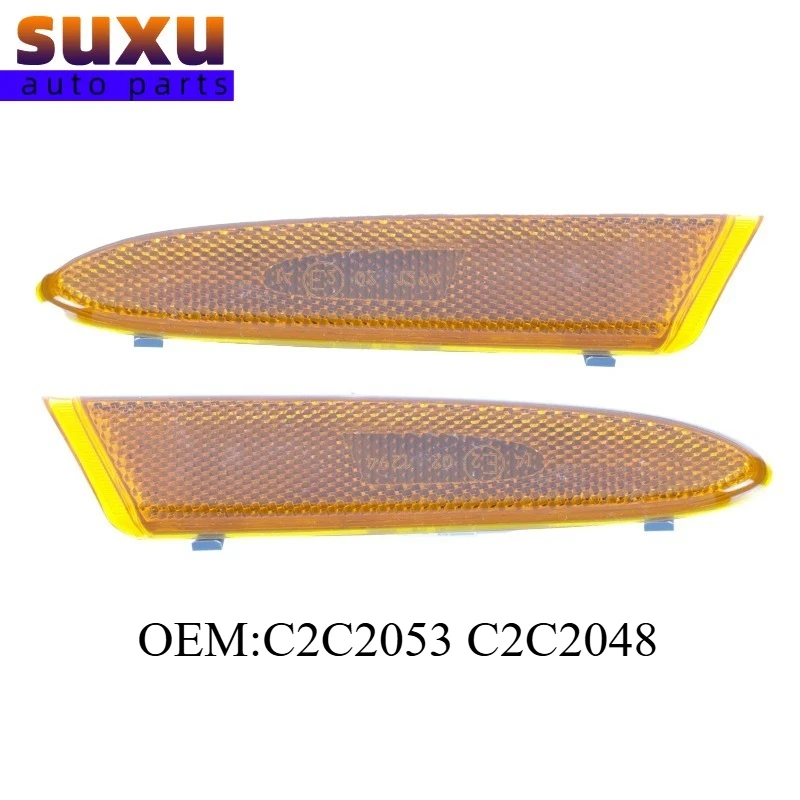 

C2C2053 C2C2048 1 шт. отражатель переднего бампера для JAGUAR XJ X350