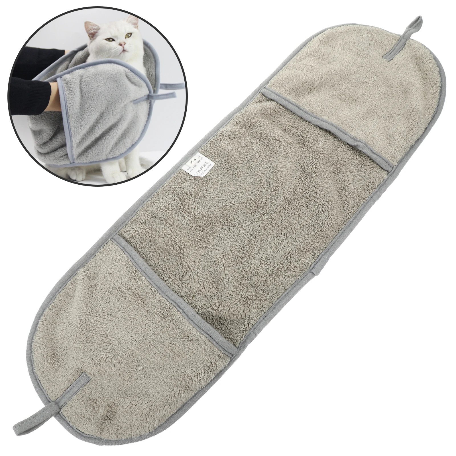 

Pet Absorbent Towel Dogs Grooming Quick Dry Bath Towels Wrap Cloth for Pets Cat Robe Puppy The