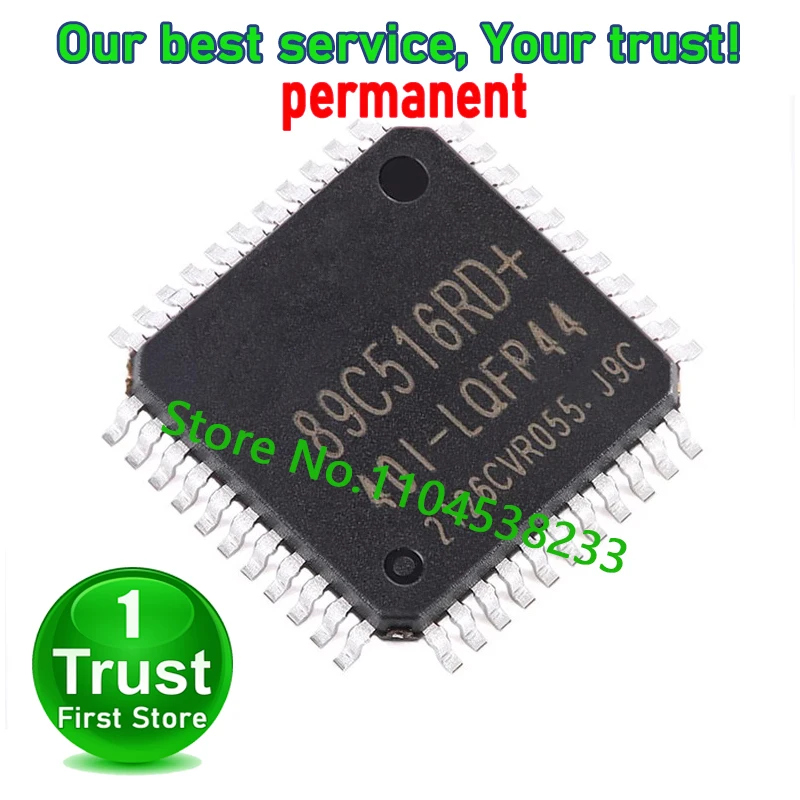 STC89C516 89C54RD+ RD+40I- STC90C58AD 1PCS/LOT 90LE516RD-40I-LQFP44