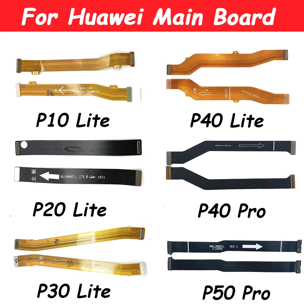 LCD Motherboard Connector Flex Cable For Huawei P9 P20 Lite 2017 P Smart 2018 2019 2020 Mainboard LCD Display Connector Ribbon