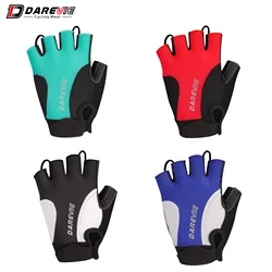 DAREVIE Cycling Gloves GEL Foam 60kg/m³ Shockproof Cycling Gloves Half Finger For Men Women Bionic Ergonomic MTB Gloves Pro Team
