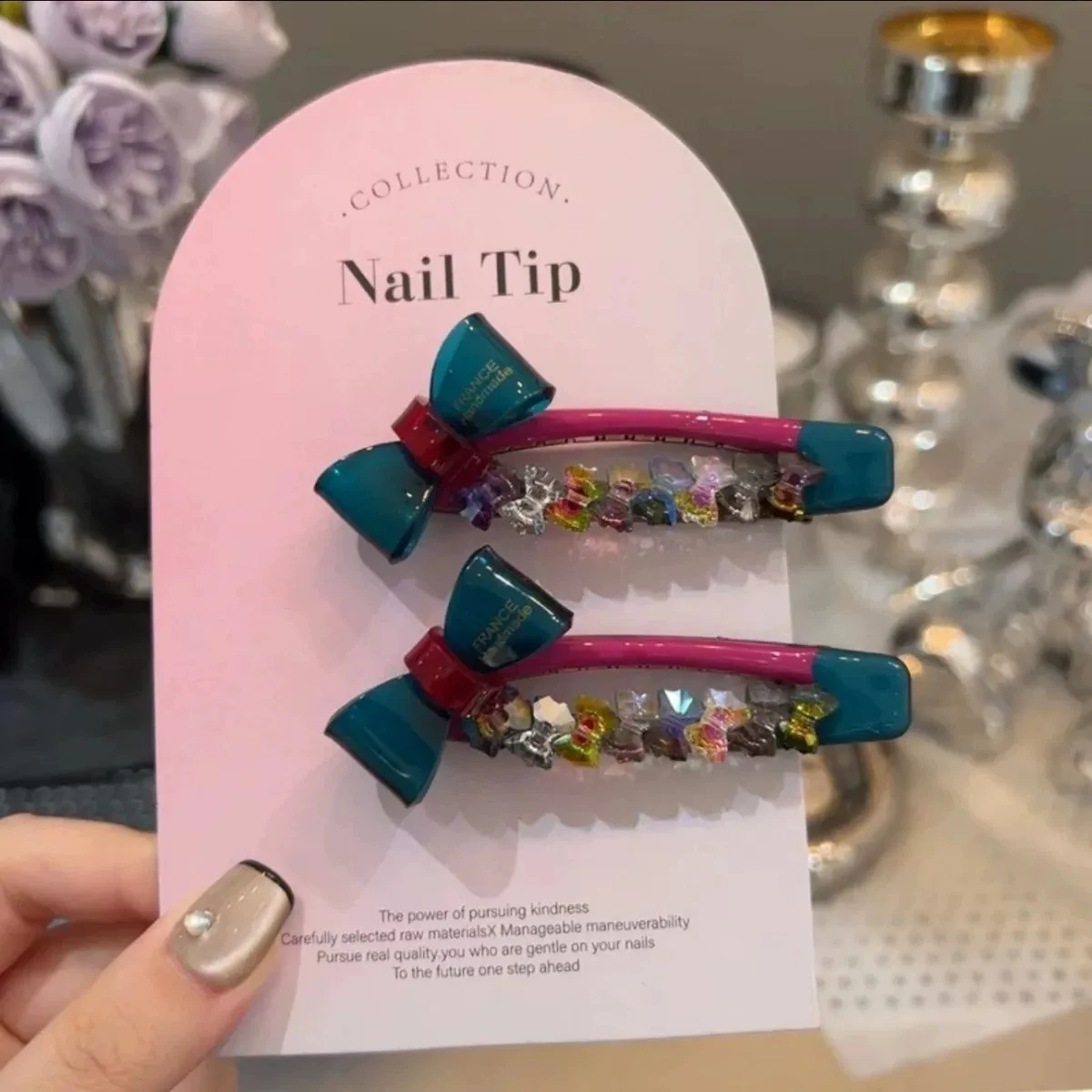 الكورية الموضة الراقية مشبك شعر فتاة الملونة القوس الانفجارات الجانب كليب مزاجه كليب Duckbow كليب أنثى إكسسوارات الشعر