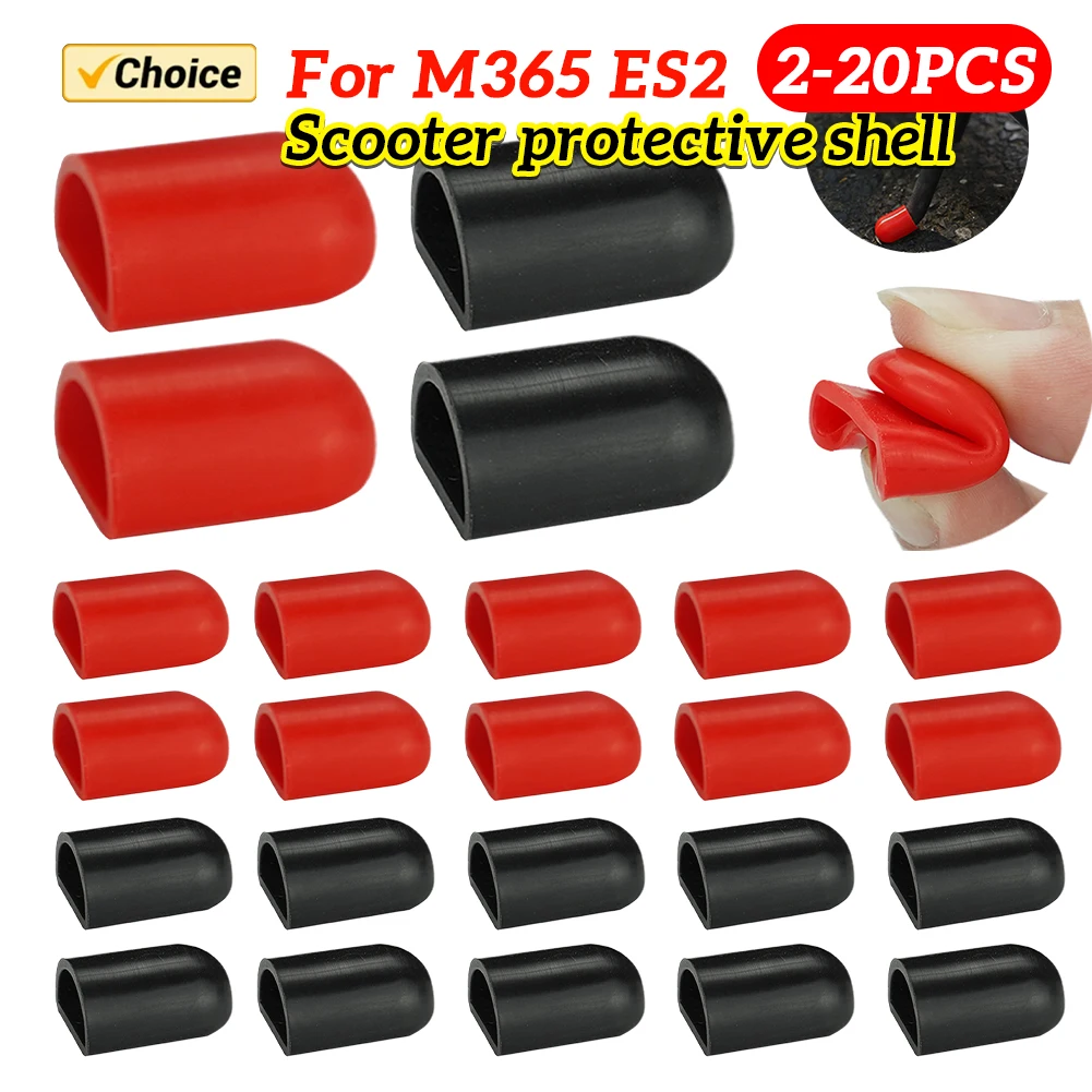 

2pcs M365 ES2 Electric Scooter Silicone Foot Stand Support Protective Cover Case