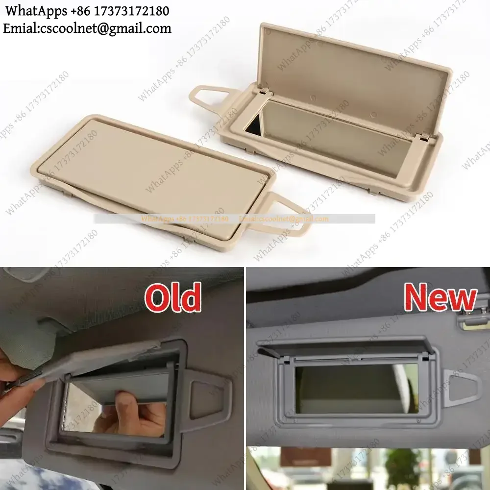 2128108100 Car Interior Sun Shade Visor Makeup Cosmetic Mirror Cover For E CLS W212 W218 Auto Accessories