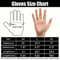Winter Warm Gloves Touch Screen Windproof Cold-proof Cycling Gloves, Men's Women's Running, Hiking Skiing Gloves 6