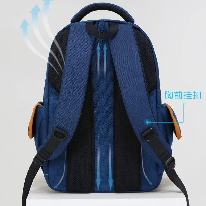 Waterproof children School Bags For Boys Kids Primary Orthopedic school Backpack book bag teenager High School Student Schoolbag