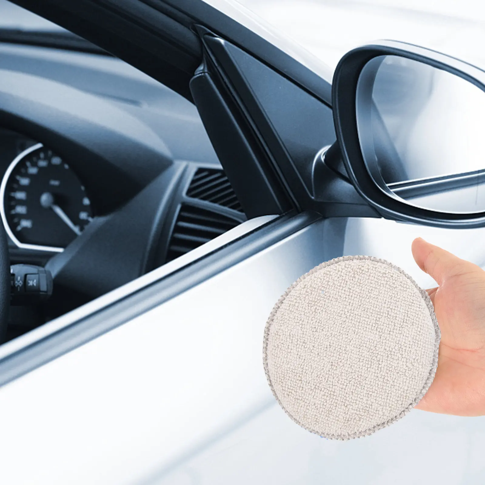 

Набор из 10 губок-аппликаторов для нанесения воска, полировки и чистки автомобиля, аксессуары для детейлинга
