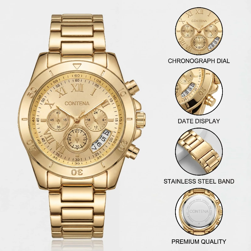 

Luxury Stainless Steel Band Women's Watch Top Brand Analog Quartz Watches for Woman Elegant Dress Ladies Wristwatches Clock Gift