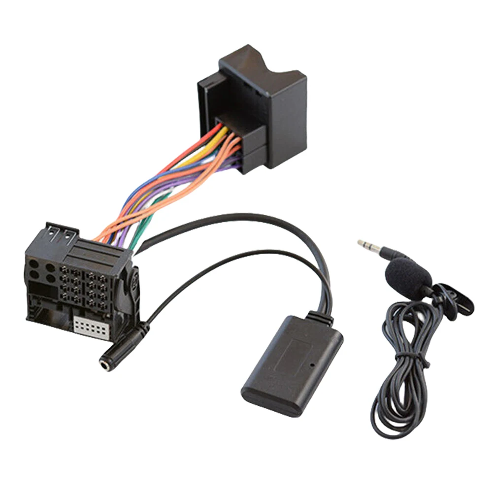 Radio Stereo Harness Adapter AUX IN Audio MP3 Music Adapter Car Stereo Bluetooth-Compatible Kit for Mercedes-Benz W169 W245 W203