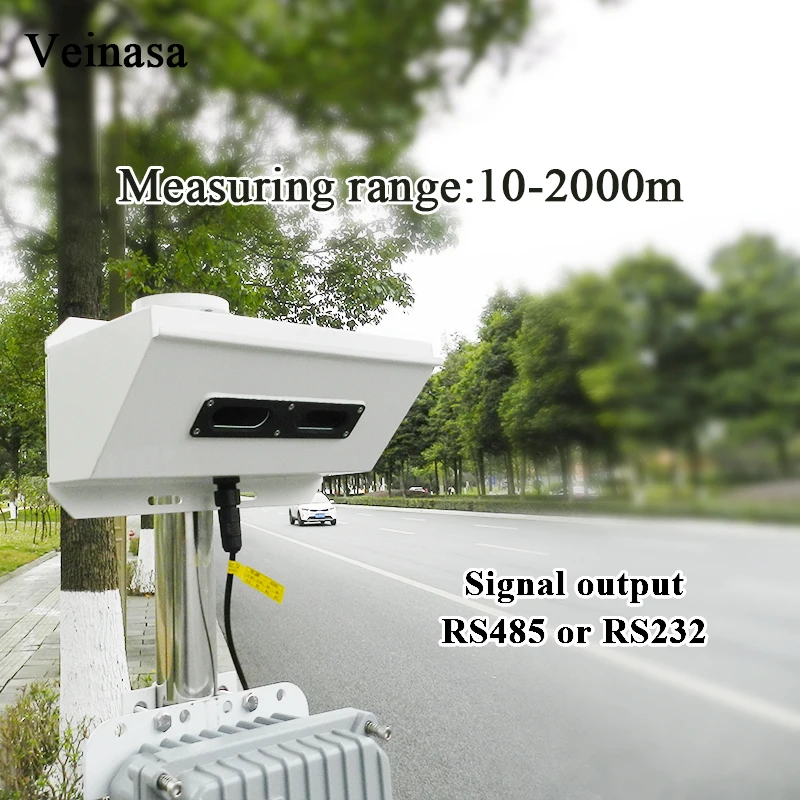 In stock 2026 PWD02E 2KM RS485 MODBUS Intelligent Visibility Sensor for Road-Traffic Meteorological Station