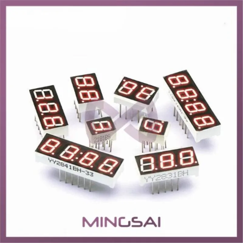 

5PCS Led Display Digit Tube 7 Segment 0.28 Inch Red 1 Bit 2 Bit 3 Bit 4 Bit Common Cathode Anode Led 7segment