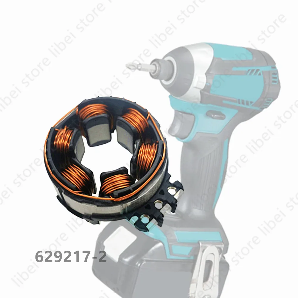 629217-2 Stator Replacement for Makita TD154D DTD154 DTD170 DTD154RTE DTD154Z DTD154RFE DTD170Z DTD170RTE DTD170RFE 18V 629217B2