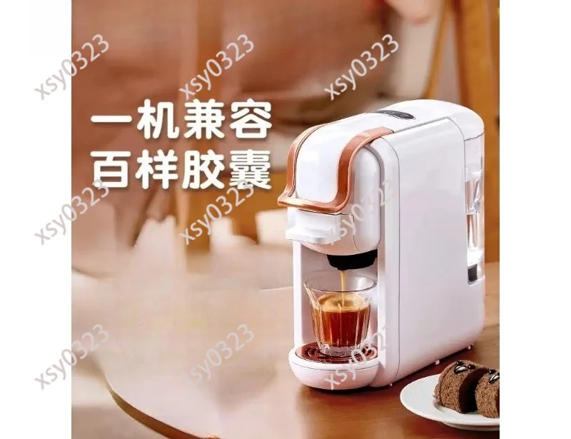 220V Multi Compatible Espresso Coffee Maker, Capsule & Coffee Powder Machine for Home Office