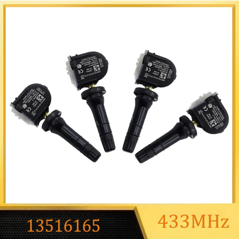 

For 2019 2020 2021 2022 Chevrolet Blazer Bolt Malibu Suburban Tahoe Aveo Malibu Car TIRE PRESSURE SENSOR 13516165 433MHz TPMS