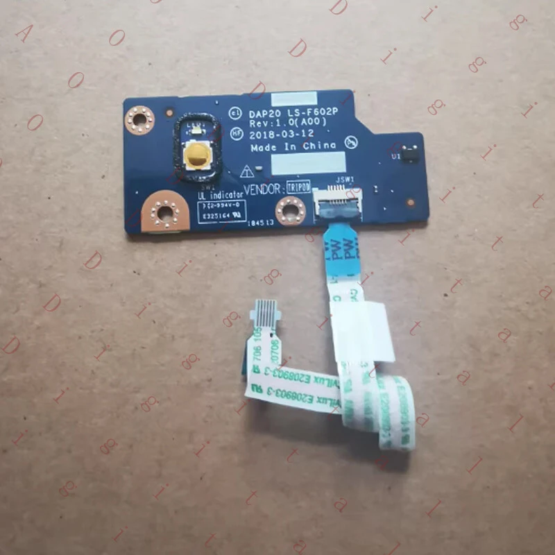 WW For Dell Precision 7730 M7730 Boot Pad Key Switch LS-F602P CV46J