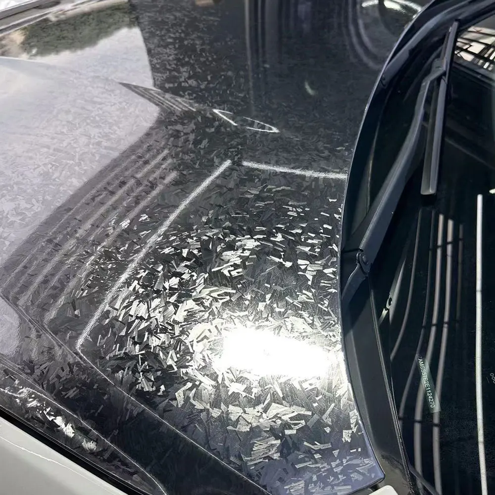 1x1.52/2/3M ملصقات السيارات PET الصلب ألياف الكربون الملمس الفينيل التفاف الفيلم DIY بها بنفسك سيارة التصميم ملصق ل اكسسوارات السيارات هود الباب