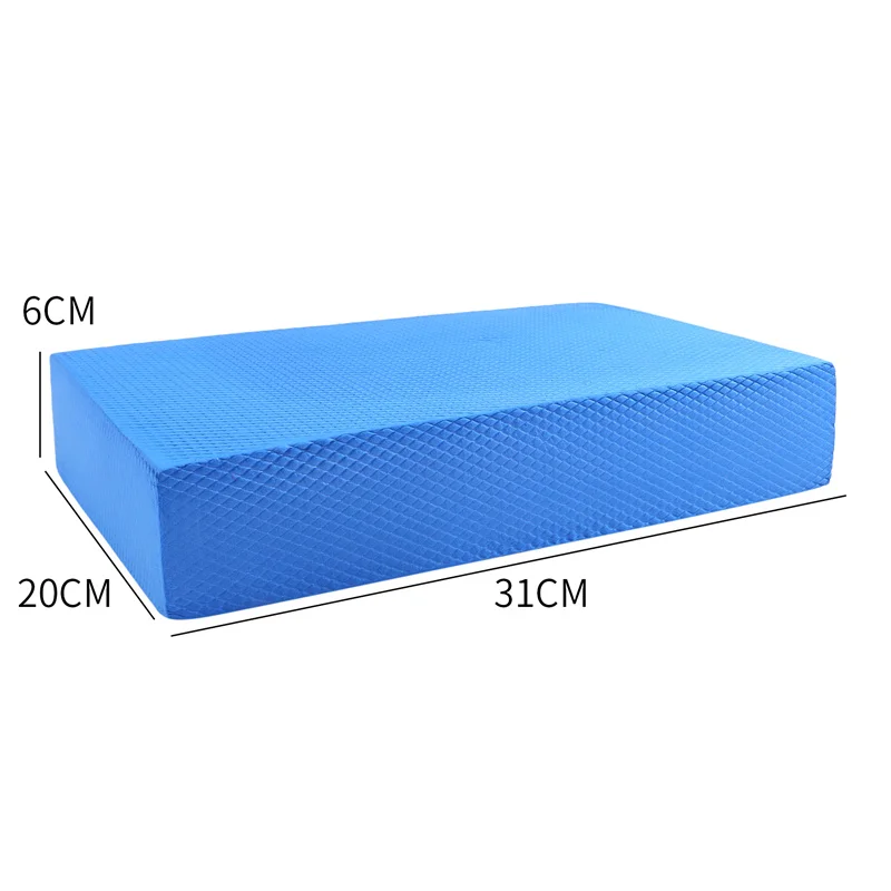 6cm TPE Yoga Mat Foam Exercise Pad Soft Balance Pad Thick Balance Cushion Fitness Training Yoga Pilates Balance Board