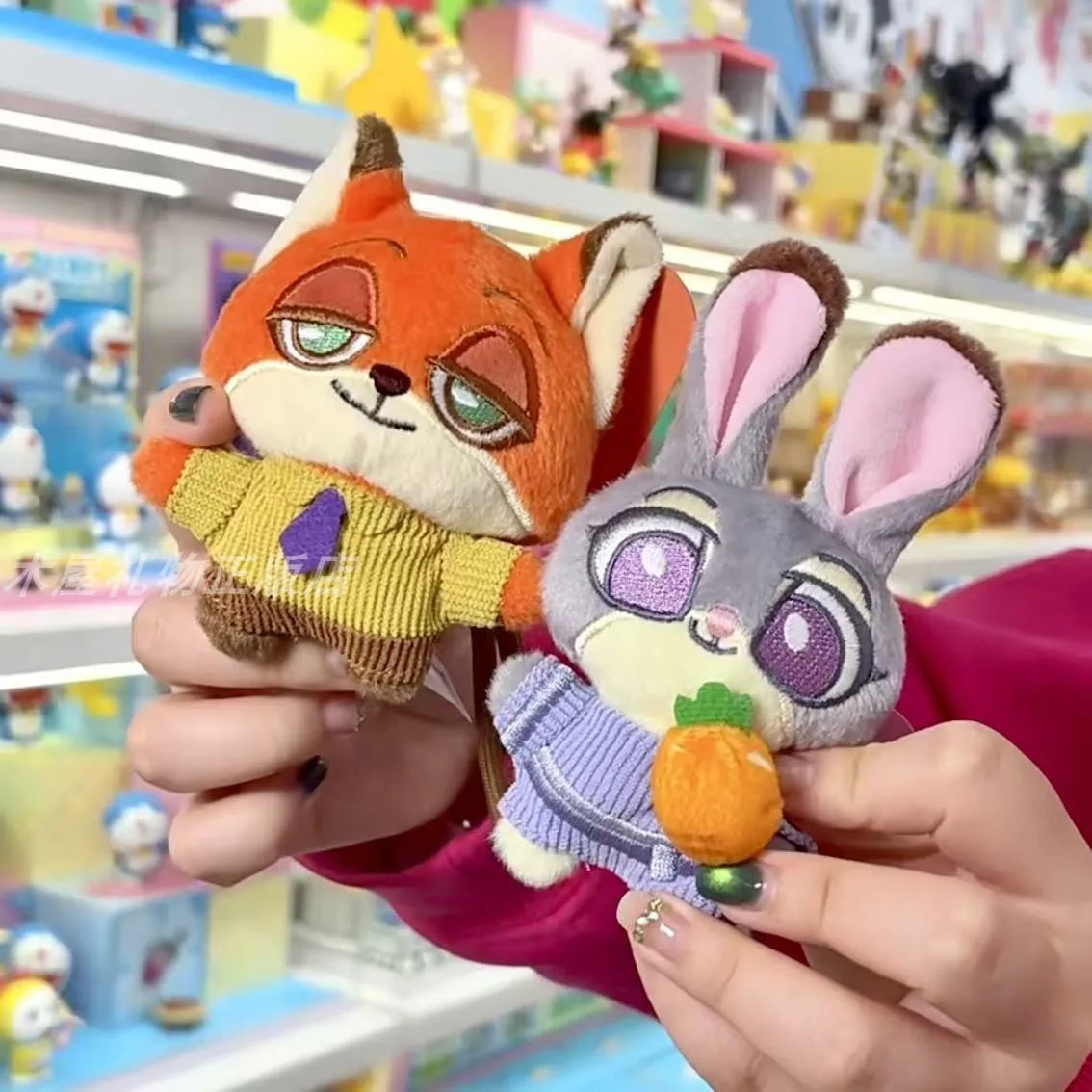 친환경 PVC 소재, 블라인드 박스 랜덤 스타일 고정밀, 주토피아 인형, 인기 수집품 트렌디 장난감 주변기기 시리즈 귀여운