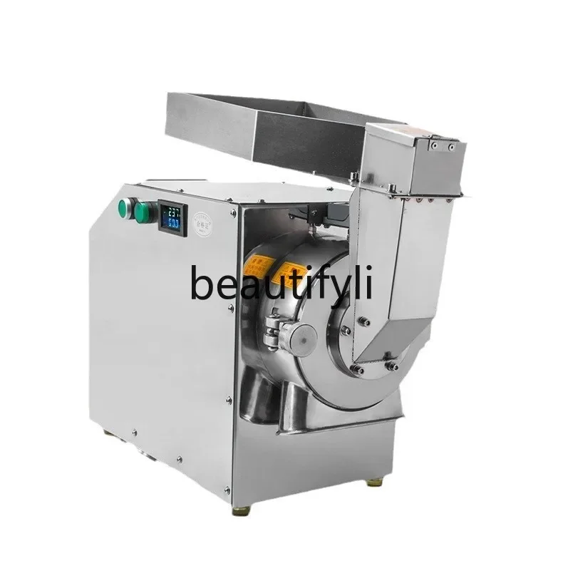 

Small household water-cooled water-type crusher Panax notoginseng powder machine Commercial, ultra-fine grinderX