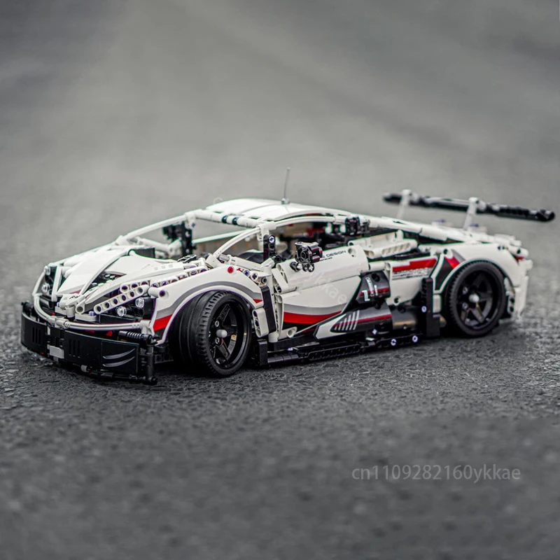 

NEW MOC 1476Pcs Super Sports Huracan Car Building Blocks Model DIY Racing Vehicle Brick Kids Toys Birthday Gifts MOC 42096